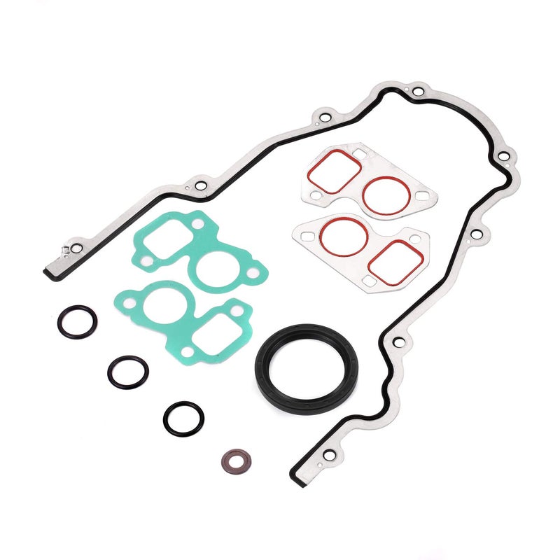 LIMICAR Timing Cover Set Water Pump Gaskets Crankshaft Seal TCS45993 Compatible with GM LS LS1 LS6 LS2 LS3 LQ9 LQ4 4.8 5.3 5.7 6.0 - Image 2